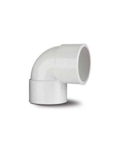 *CLEARANCE* POLYPIPE MU112W HIGH TEMPERATURE 90 DEG BEND 32mm WHITE