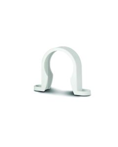 POLYPIPE WP33W HIGH TEMP PIPE CLIP 32MM WHITE