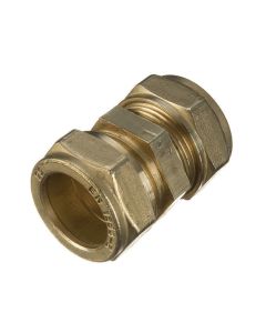 (C) CC10 TESLA 10MM STRAIGHT COUPLING BRASS