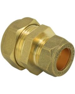 CC1510 TESLA 15MM X 10MM STRAIGHT COUPLING BRASS