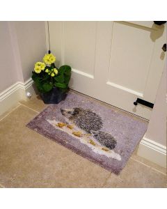 WASHABLE MAT - HEDGIE HIKE (HEDGEHOG) - 40CM X 60CM