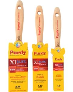 PURDY MONARCH ELITE BRUSH SET (PK-3) 1", 1.5, 2"