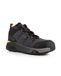 REGATTA HYPERFORT S1P COMPOSITE SAFETY HIKER BLACK SIZE 7