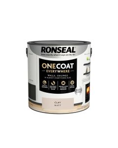 RONSEAL ONE COAT EVERYWHERE PAINT CLAY MATT 2.5L