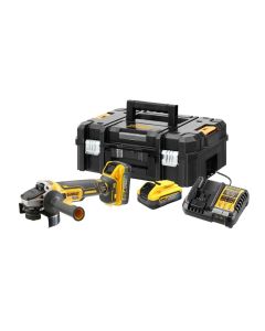 *CLEARANCE*DEWALT DCG409H2T-GB 18VOLT BRUSHLESS ANGLE GRINDER   C/W  2 X 5AH POWERSTACK BATTERIES