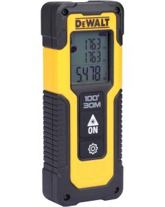 DEWALT LASER DISTANCE MEASURE 30M 100FT DWHT77100-XJ