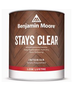 BENJAMIN MOORE STAY CLEAR LOW LUSTRE [US QUART]