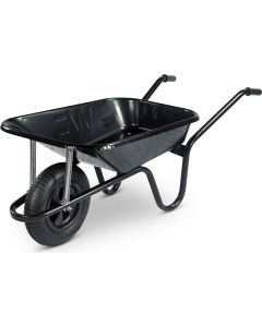 (C) WALSALL CBP CONTRACTOR BLACK 85 LTR BUILDERS WHEELBARROW