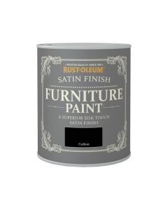 RO0070106G1 RUST-OLEUM SATIN FURNITURE PAINT CARBON 750ML