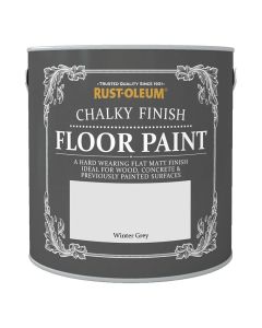 RO0070302C1 RUST-OLEUM CHALKY FLOOR PAINT WINTER GREY 2.5L