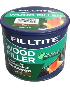 (C) TEMBE F18229 FILLTITE PERFORMANCE (SF) 2 PART WOOD FILLER DARK 500G