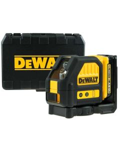 DEWALT DCE088D1G-GB GREEN CROSS LINE LASER LEVEL INC. 10.8V BATTERY