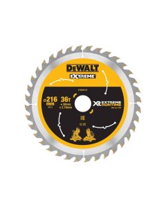 DT99568QZ DEWALT EXTREME RUNTIME CIRCULAR SAW BLADE 216MM X 30MM X 24T