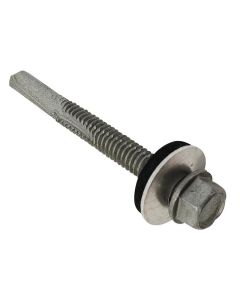 TFHW16SD5525L TECHFAST LIGHT/SEC METAL ROOF SCREW 5.5 X 25MM WASHERED BOX [BOX-100]