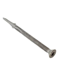 TFCUWWSD5550L TECHFAST WINGED LIGHT/SEC ROOF SCREW CSK 5.5 X 50MM  [BOX-100]