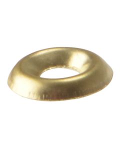 200SCW8B FORGEFIX  NO8 SOLID BRASS SCREW CUP WASHERS [PK-200]