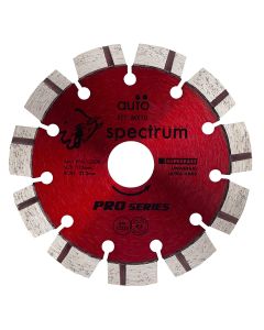 SPECTRUM MX10-115/22 PRO SUPERFAST UNIVERSAL/HARD DIAMOND BLADE 115MM X 22.2