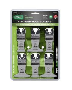 SMART H6RWK RAPID WOOD BLADE SIX-PACK