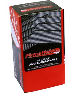 TIMCO ABG1638G GALVANISED 16G ANGLED BRAD NAILS 38MM [2000+2FC]