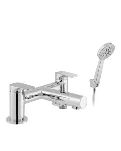 VADO AX-VAL-130+K-CP AXCES VALA BATH SHOWER MIXER W/ SHOWER KIT