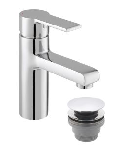(C) MDL-NUR-001 INFINITA NURA MONO BASIN MIXER W/ CLICKER WASTE