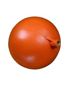 DBS0640 WIRQUIN 6" BLOWMOULDED FLOAT 5/16 INSERT ( ORANGE )