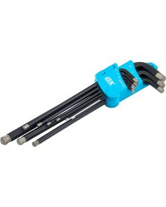 OX PRO HEX ALLEN KEY LONG 9PC SET OX-P322609