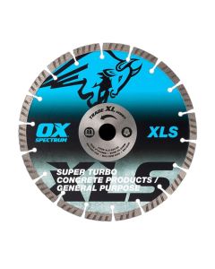 OX TRADE XL SUPER - TURBO SEGMENTED DIAMOND BLADE - CONCRETE & GP - 230/22.23MM